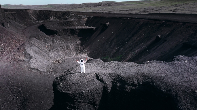 乌兰哈达火山宇航员超清实拍