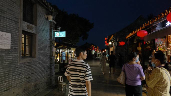 扬州东关街人文自然风景