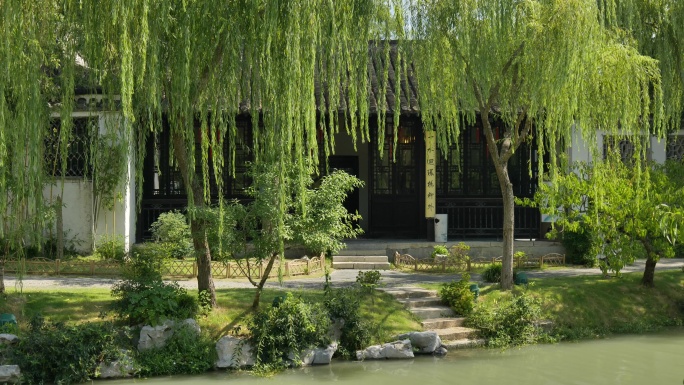 扬州瘦西湖人文自然风景