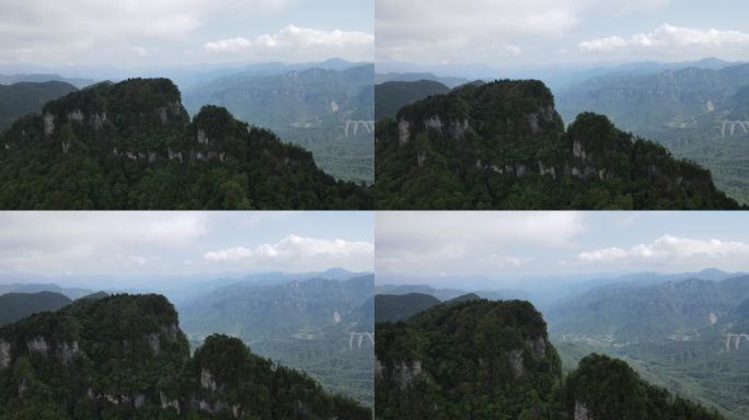 祖国大好河山湖北神农架5A天燕景区