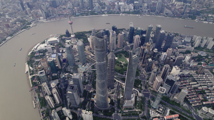 上海中心大厦 航拍