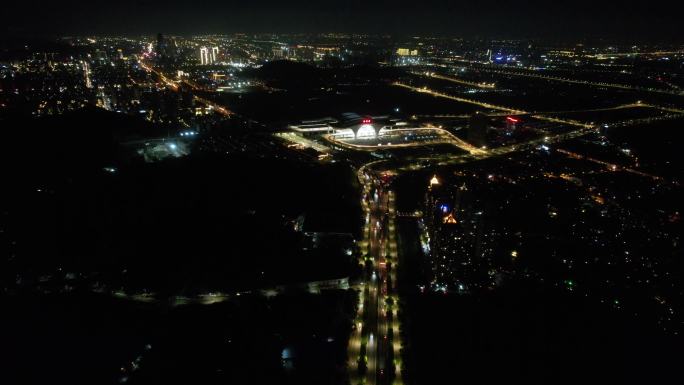 台州椒江夜景航拍DJI_0323