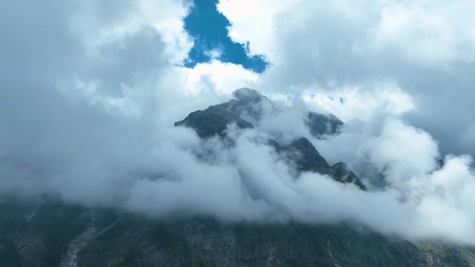 4K航拍云南丽江玉龙雪山合集2