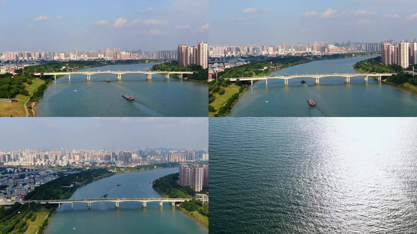邕江，青川大桥