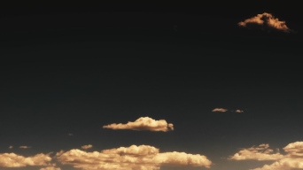 【HD天空】暗日黄昏天光云影少云云朵云景视频素材