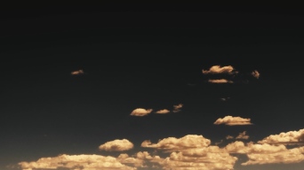 【HD天空】暗日黄昏天光云影少云云朵云景视频素材