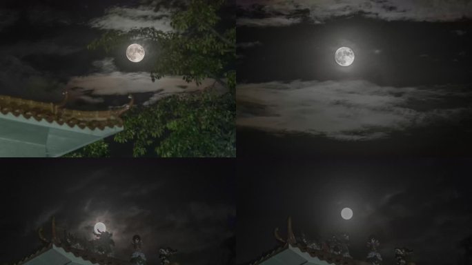 月亮延时镜头4组