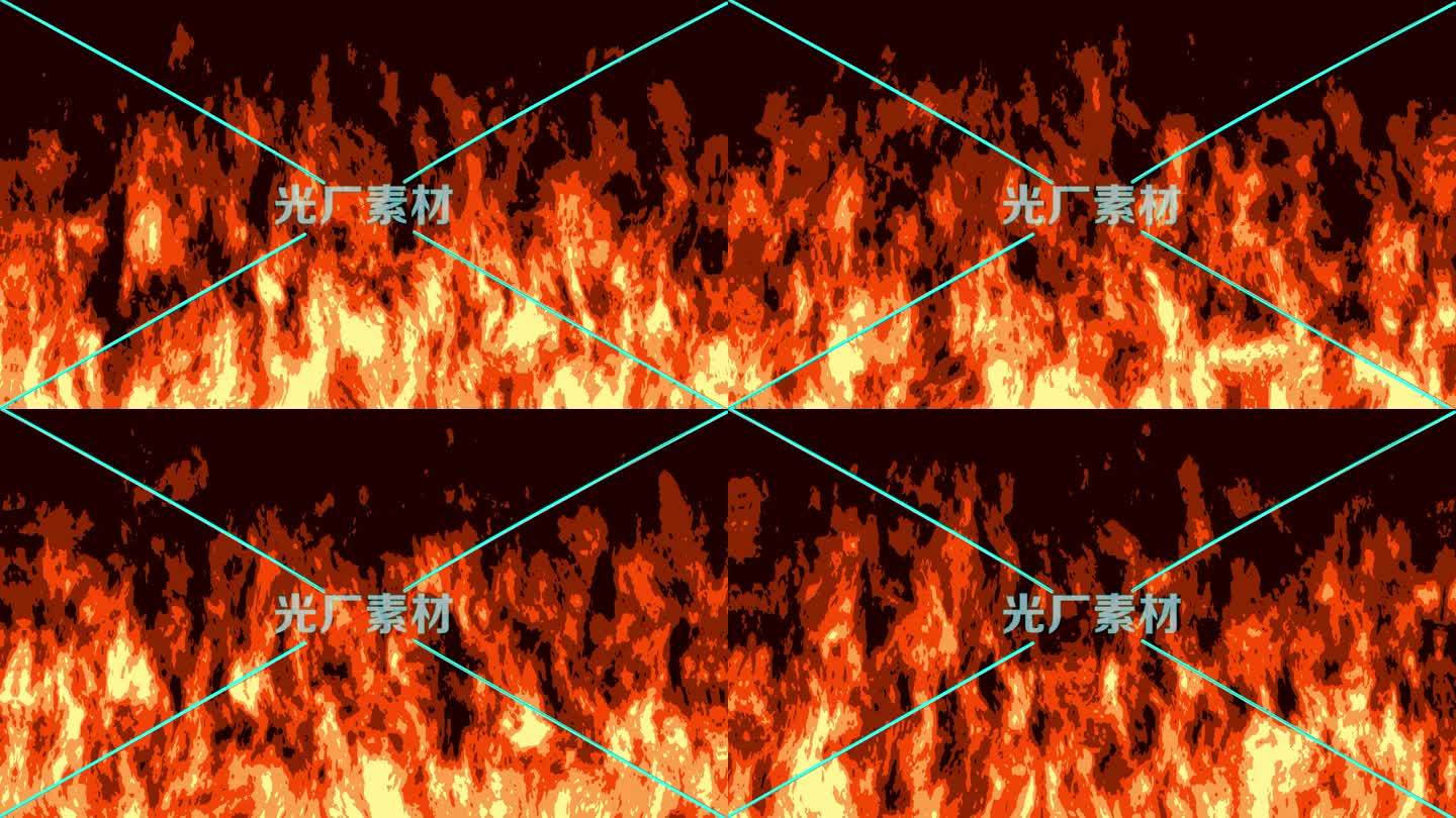 卡通火焰动态特效