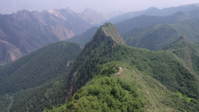 冰沟奇峰 九寺掌 青海十二景 乐都八景