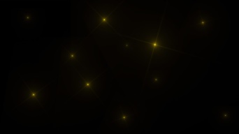 4k金黄色星光闪闪发光【透明通道】视频素材