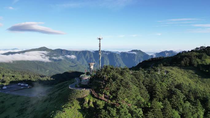 航拍湖北神农架5A景区 (3)