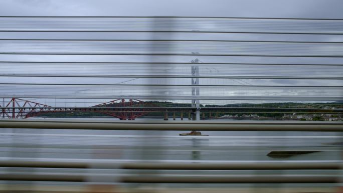 苏格兰东海岸昆斯费里大桥交警公路随机抽检