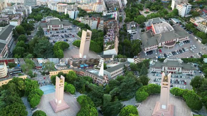 云南人民纪念碑和胜利广场