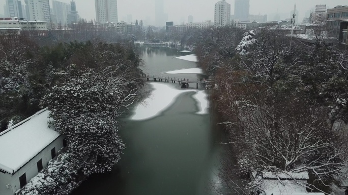 DJI_0066航拍合肥2018年雪景