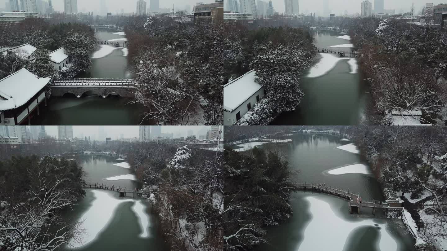 DJI_0066航拍合肥2018年雪景