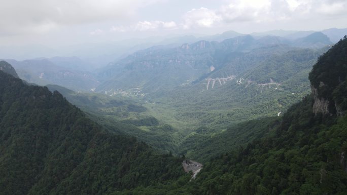 祖国大好河山湖北神农架5A天燕景区