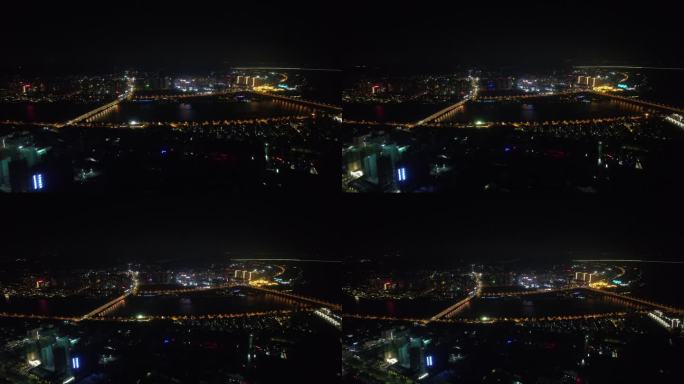 台州玉环楚门新城夜景航拍DJI_0509