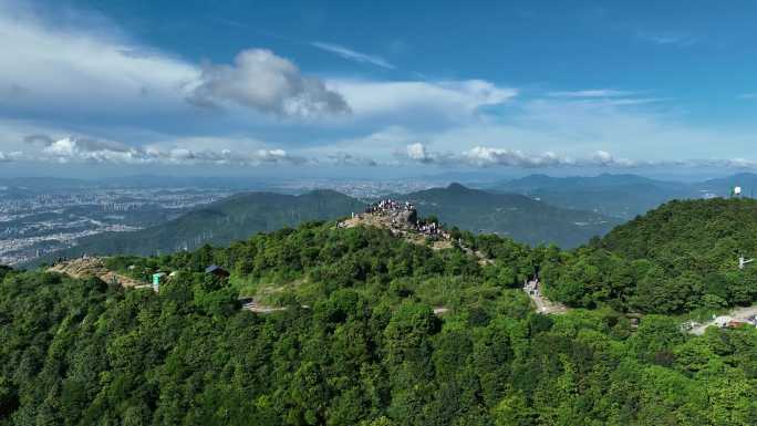 梧桐山航拍