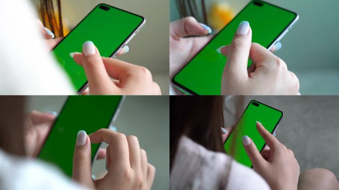 手机绿屏点击