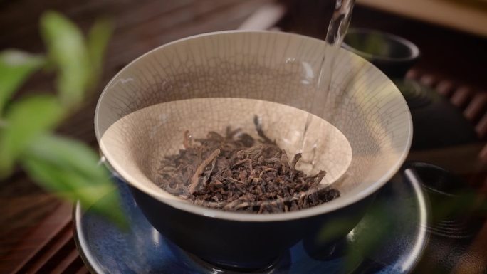 云南普洱宫廷散茶熟茶冲泡