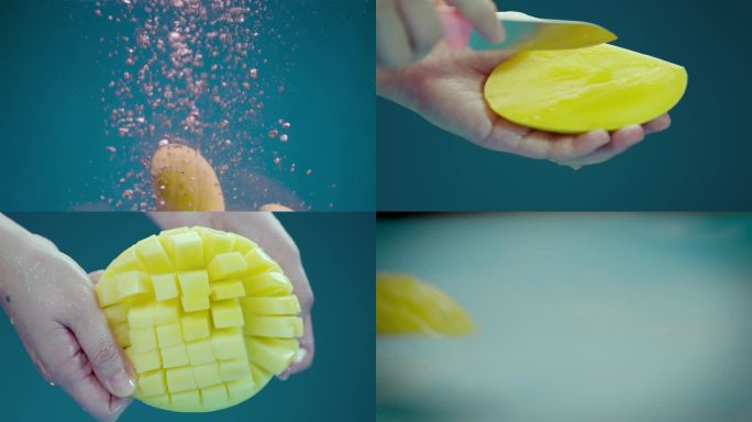 4K芒果广告级宣传片素材芒果颗粒