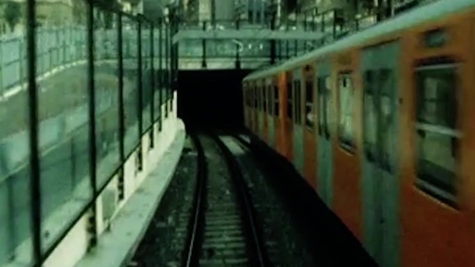 80年代意大利地下铁路地铁