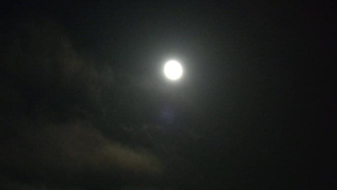 月色黑色夜晚天空月亮