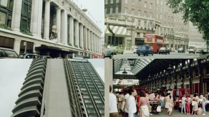 80年代英国伦敦街头