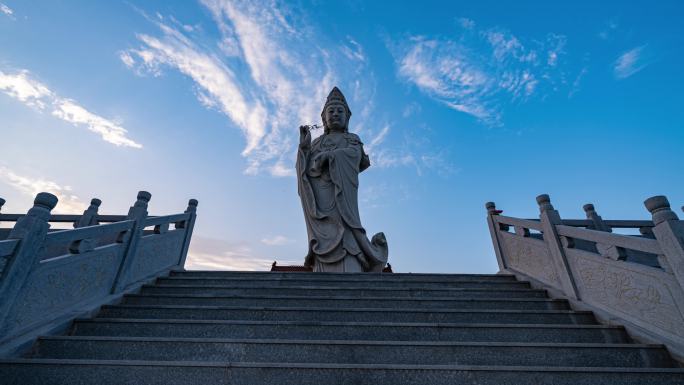 晋城 城市 吴王山 宝山寺 4k延时