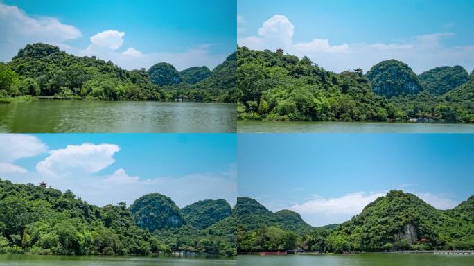 广西山水风景 自然风光 柳州龙潭公园