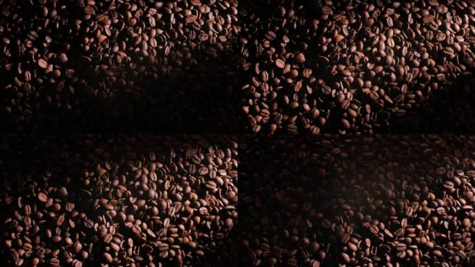 光效咖啡豆挑选咖啡豆工艺慢动作升格广告