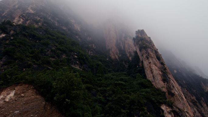 太行大峡谷 山水中国 云雾