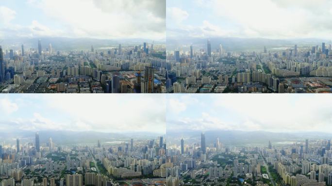 0005_D航拍城市建筑高楼大景楼群