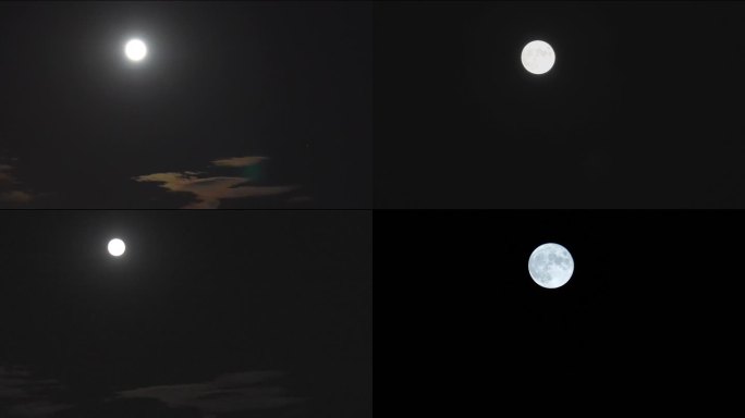 月亮 月圆 圆月 月亮升起 南湖月亮