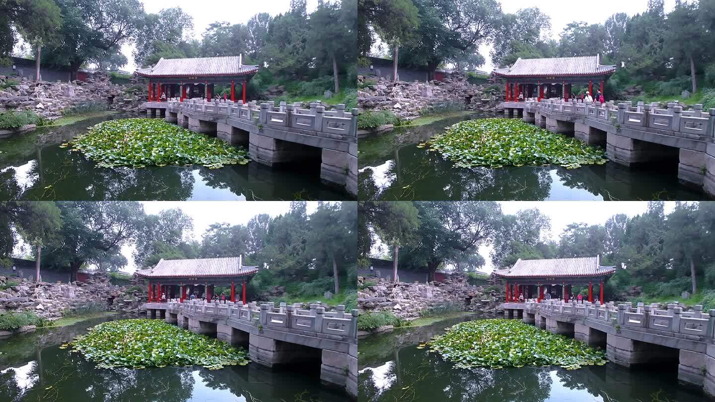 北京北海公园濠濮间延时摄影