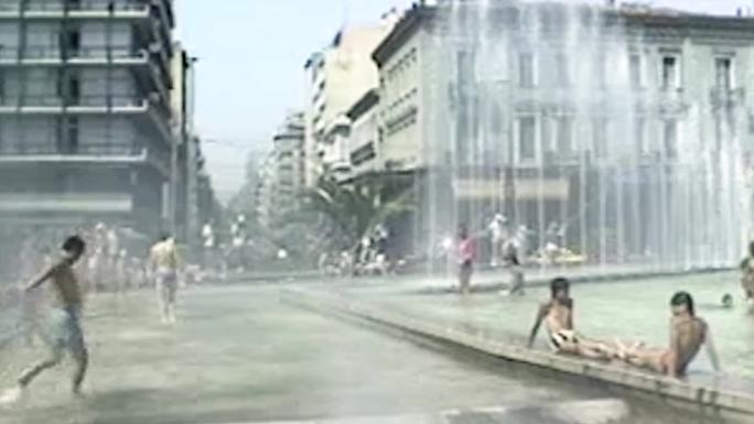 80年代希腊夏天炎热天气热浪
