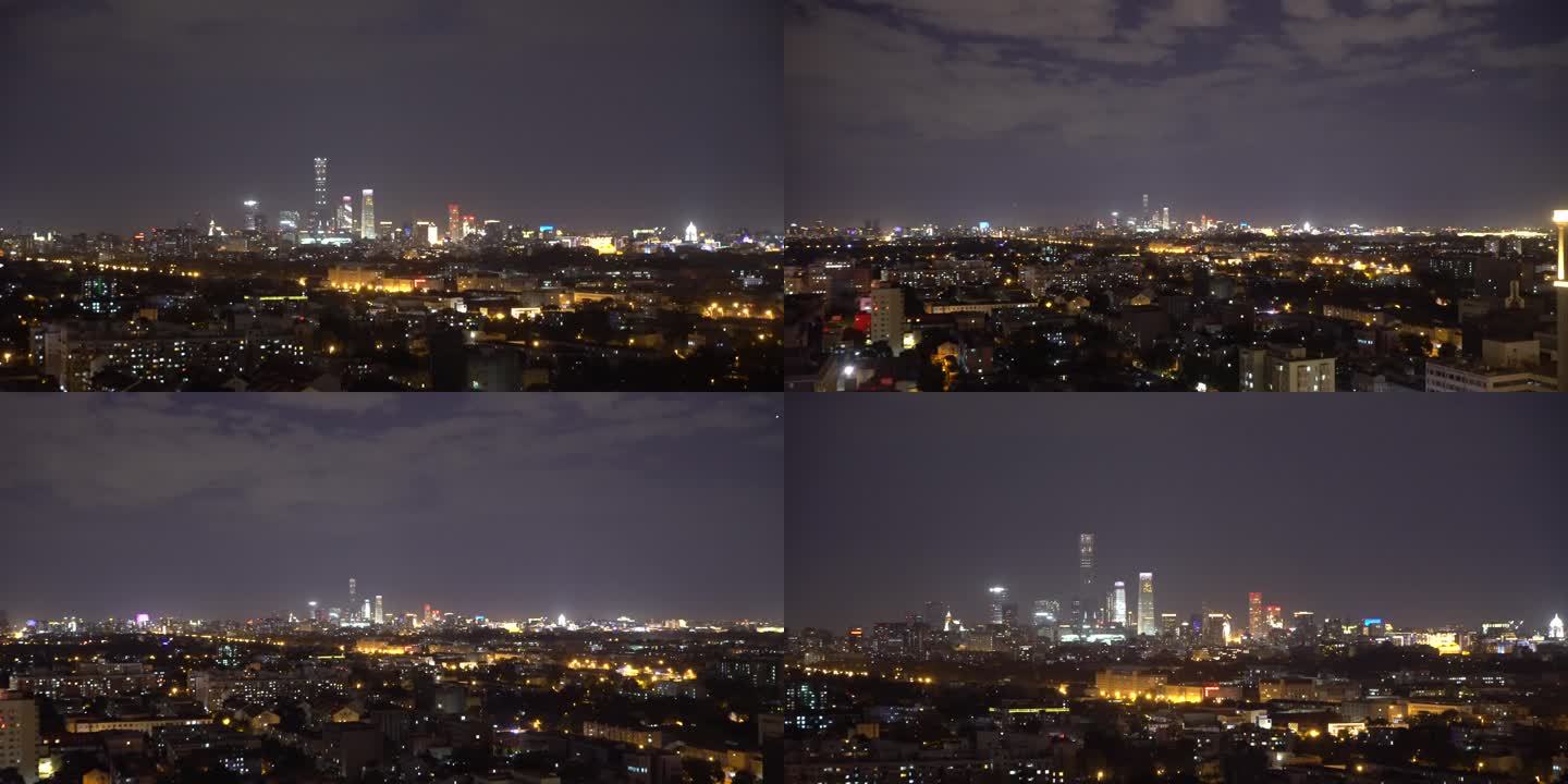北京CBD 夜景推拉 60秒