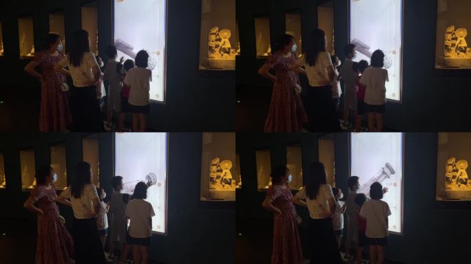 博物馆佛像交互科普智能屏小朋友01