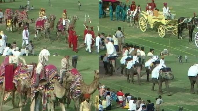 80年代印度胡里节洒红节