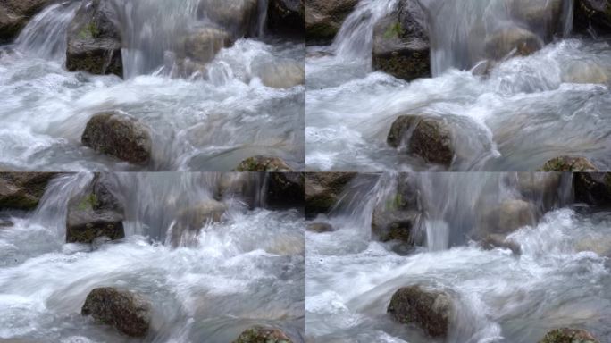 流水河流河水白酒溪流山泉水流水