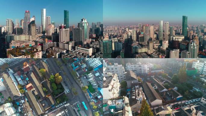 南京城市发展大景