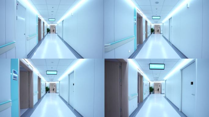 医院走廊空镜