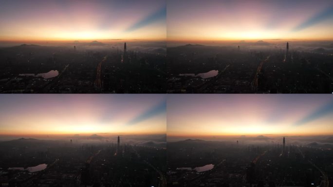 深圳福田区日出朝霞