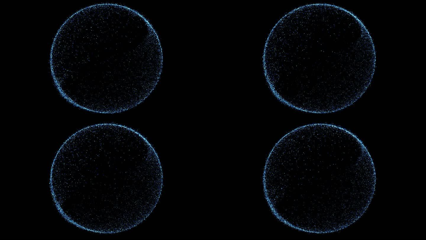 粒子球（带透明通道）