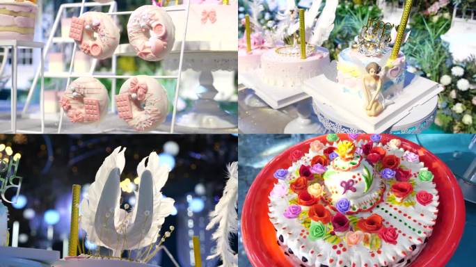 粉色蛋糕-蛋糕 蛋糕甜品 十二岁生日