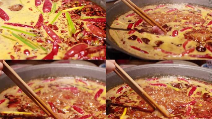 一组4K25P的火锅素材