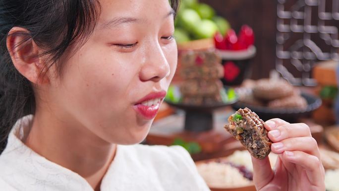 荞麦五仁月饼