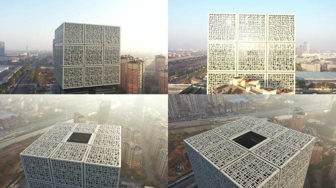 杭州萧山科技城能量魔方大楼