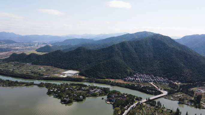 台州临海灵湖体育馆旅游宣传片4K素材