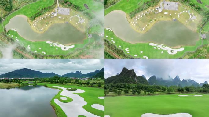 桂林环境优美的高尔夫球场